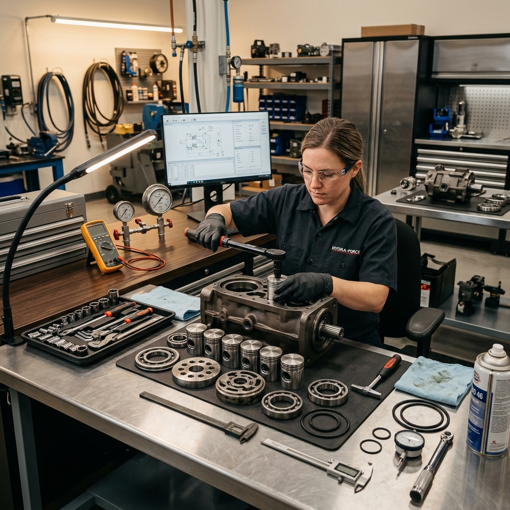 Hydraulic Pump Re-manufacturing